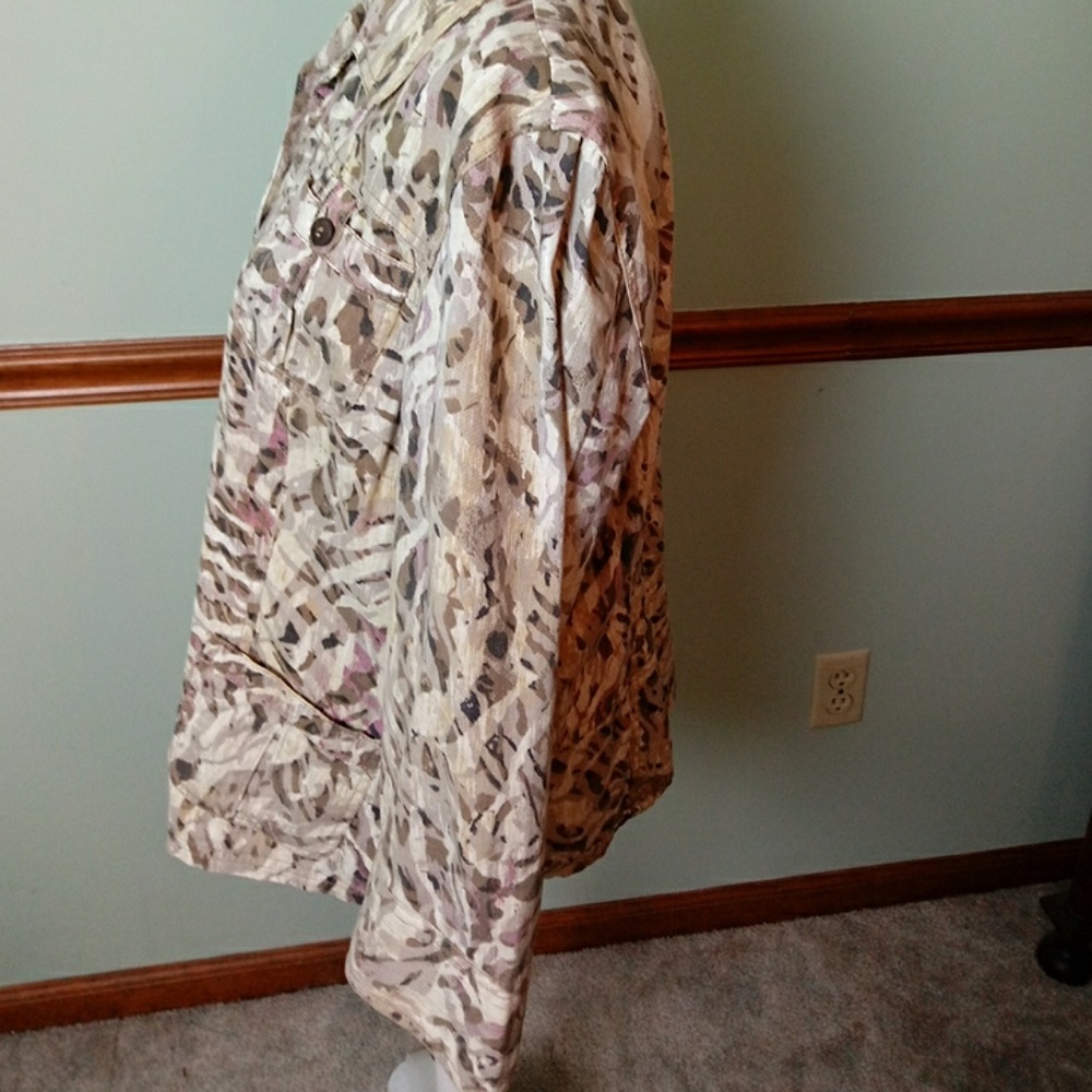 Chico's Multicolor Patterned Jacket - image 5